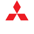 White Mitsubishi Logo